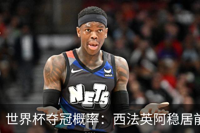 世界杯夺冠概率：西法英阿稳居前四 葡巴德第二集团